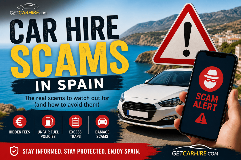 Car hire scams in Spain cost travellers thousands of Euros every year.
