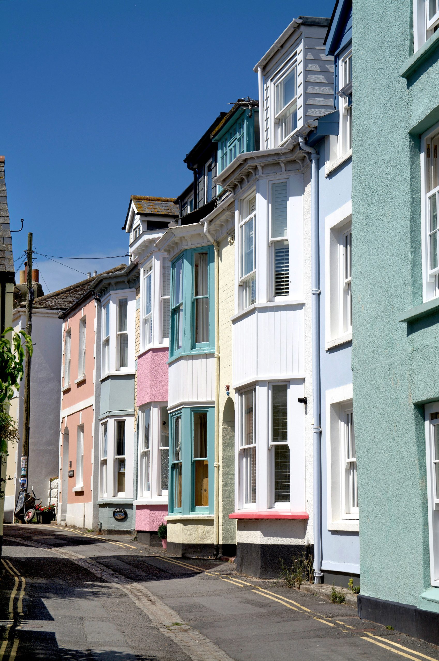 Appledore village on the Taw and Torridge estuary, a highlight of the North Devon scenic drives