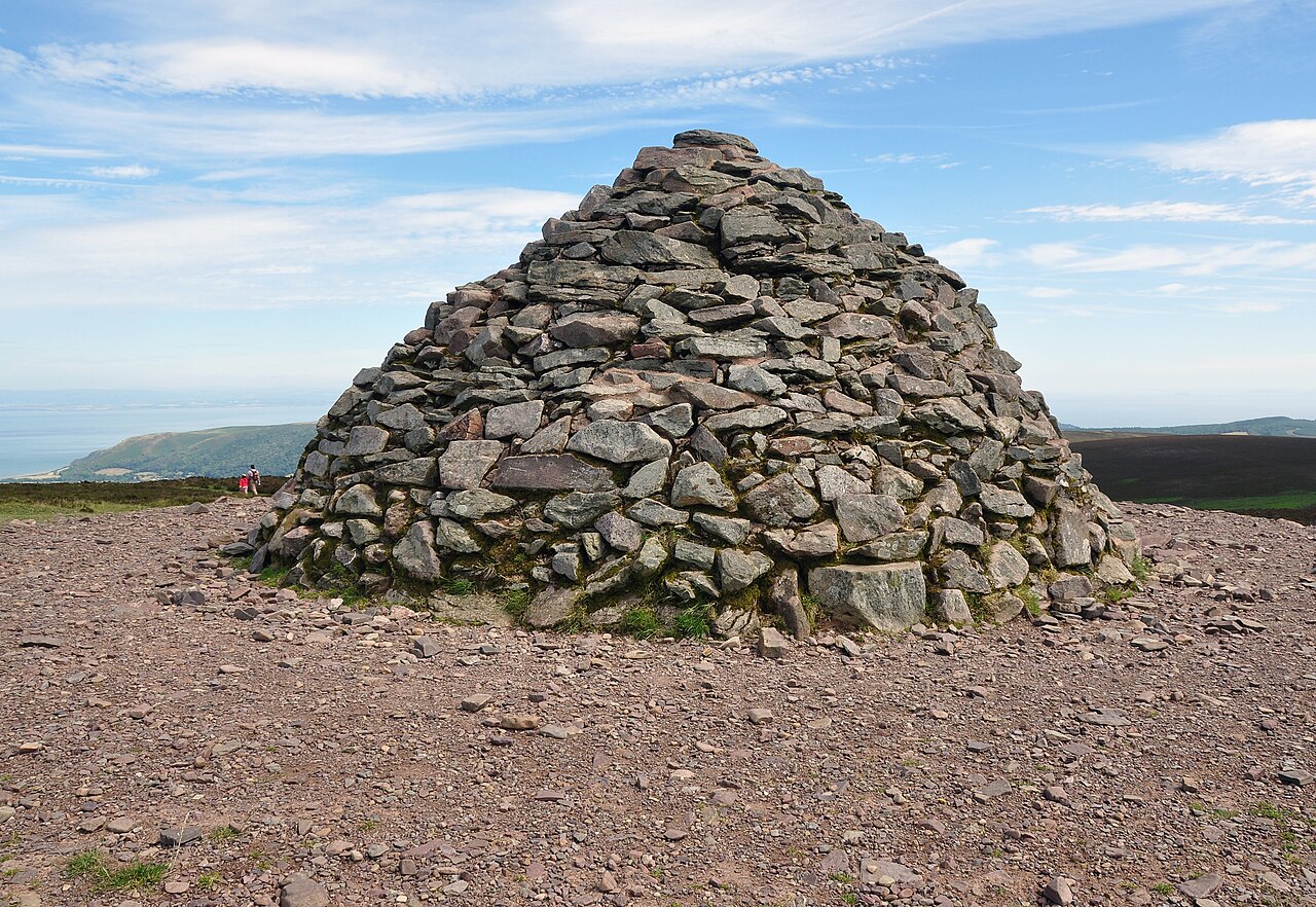 Dunkery Beacon, the highest point on Exmoor, with sweeping moorland views on the best scenic drives in Exmoor