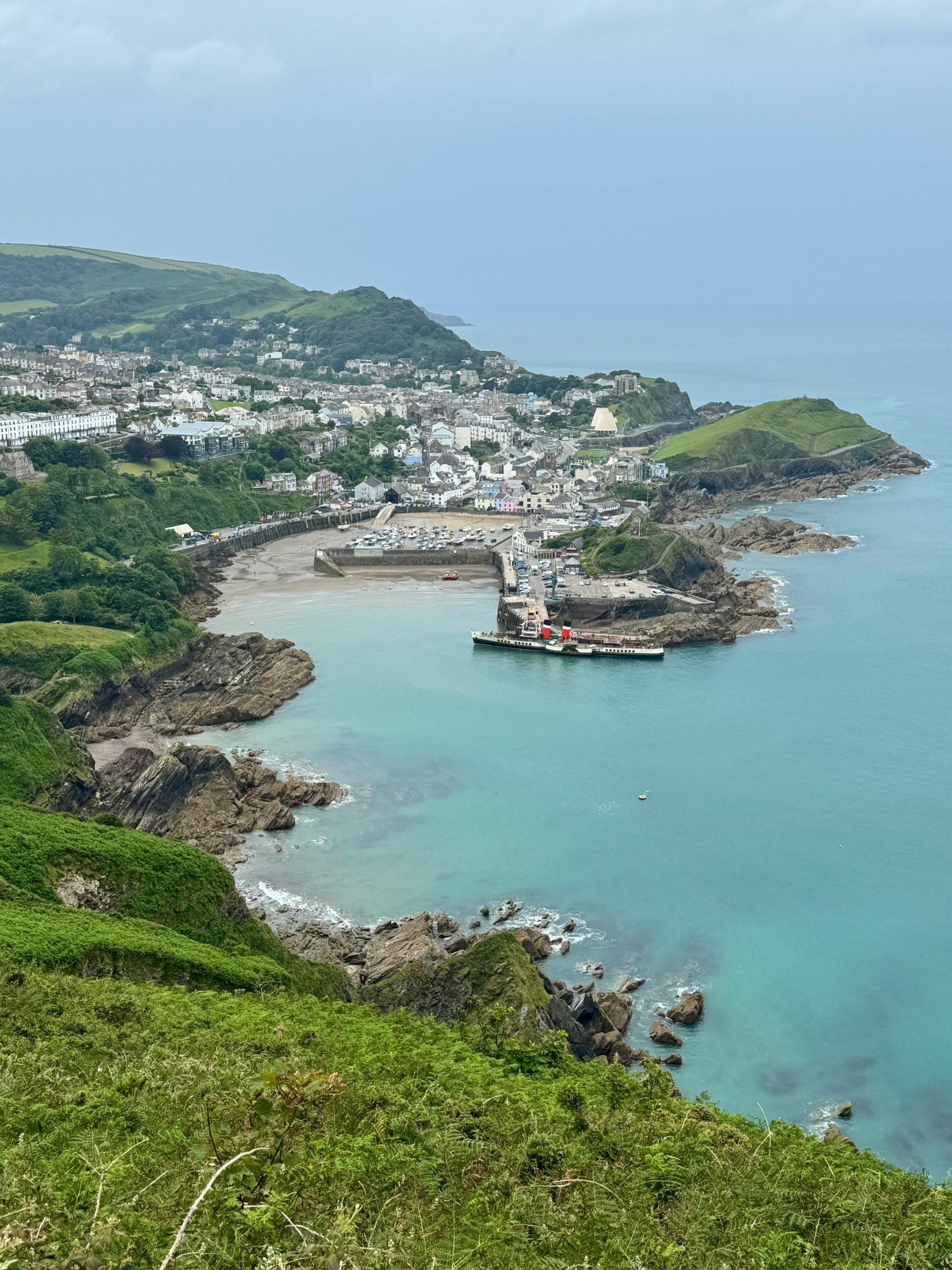 Ilfracombe harbour, a colourful Victorian resort on the best scenic drives in North Devon