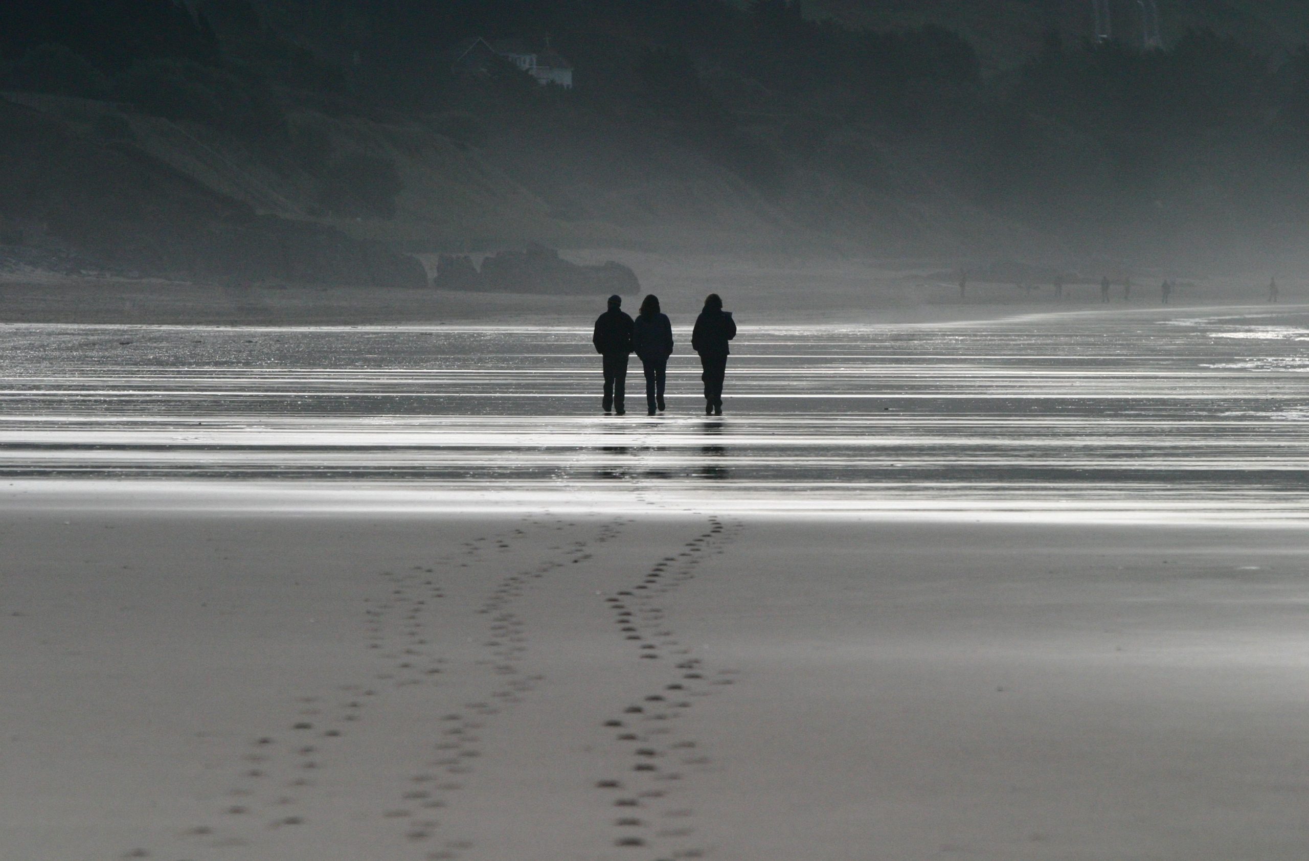 Woolacombe Beach on the North Devon scenic drives, three miles of golden Atlantic surf sand
