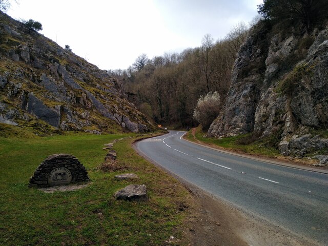 Burrington Combe in the Mendips, a quieter limestone gorge drive on the B3134 near Cheddar