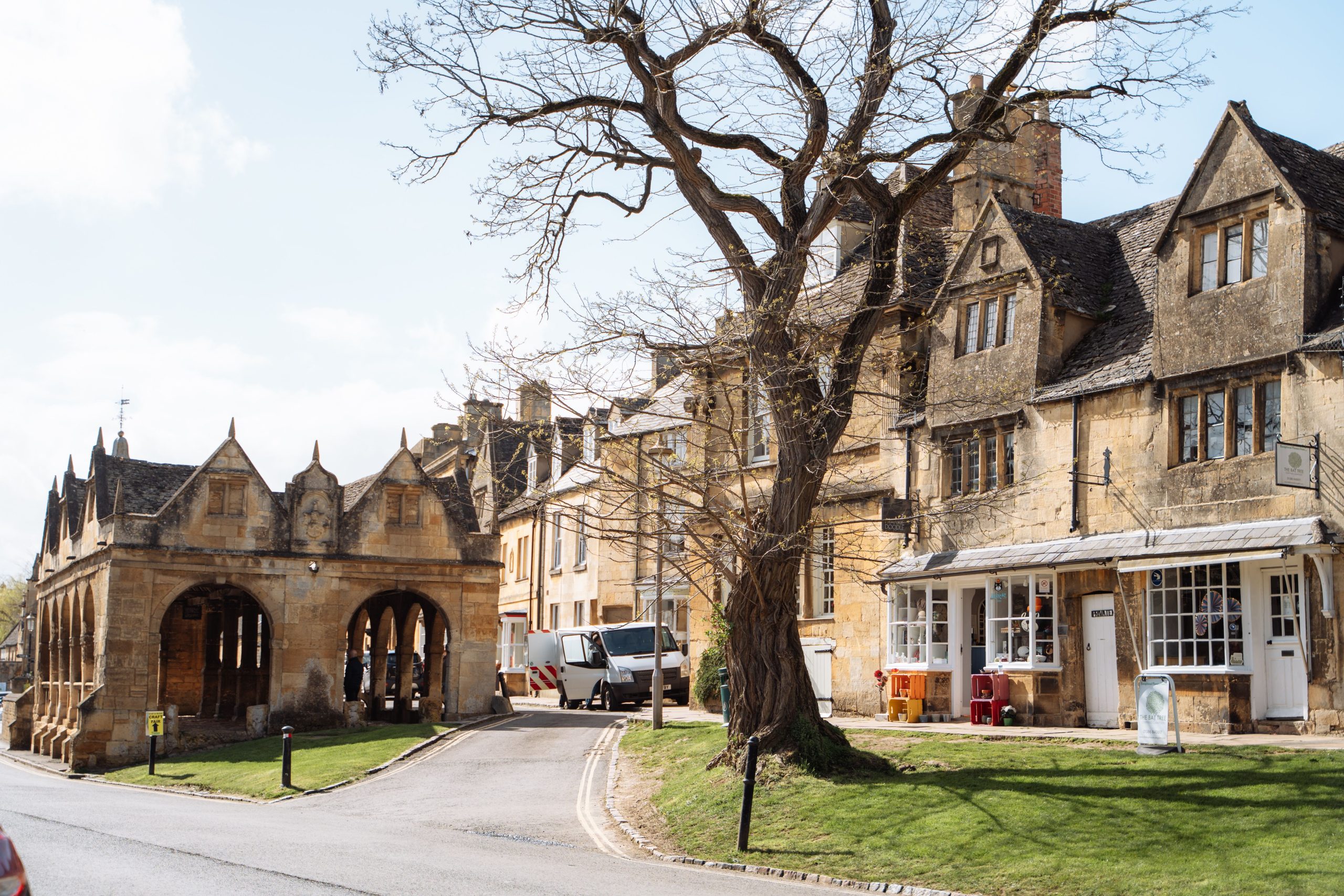 Chipping Campden High Street and Market Hall, Cotswolds