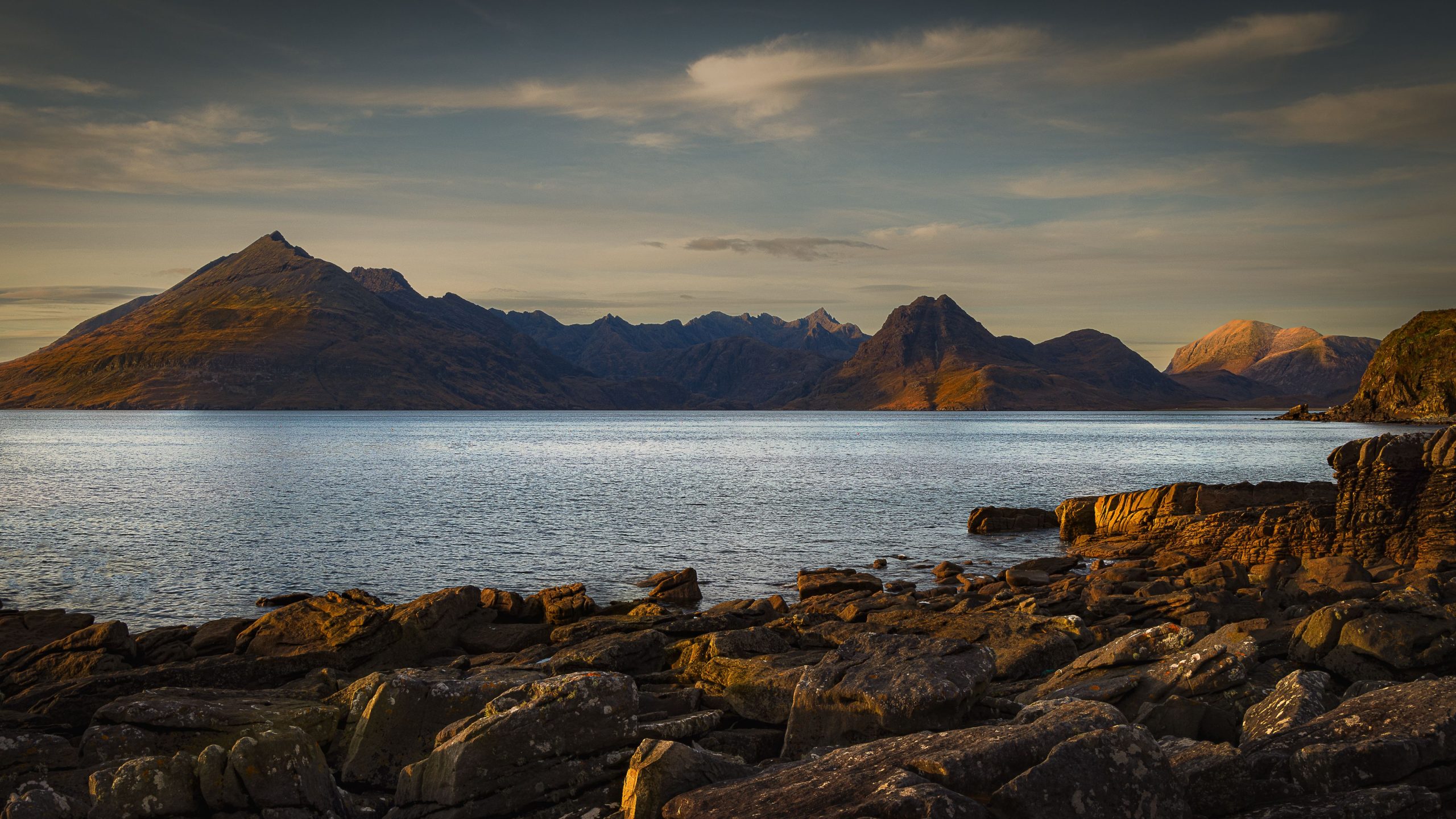 View of the Cuillin from Elgol on the Isle of Skye