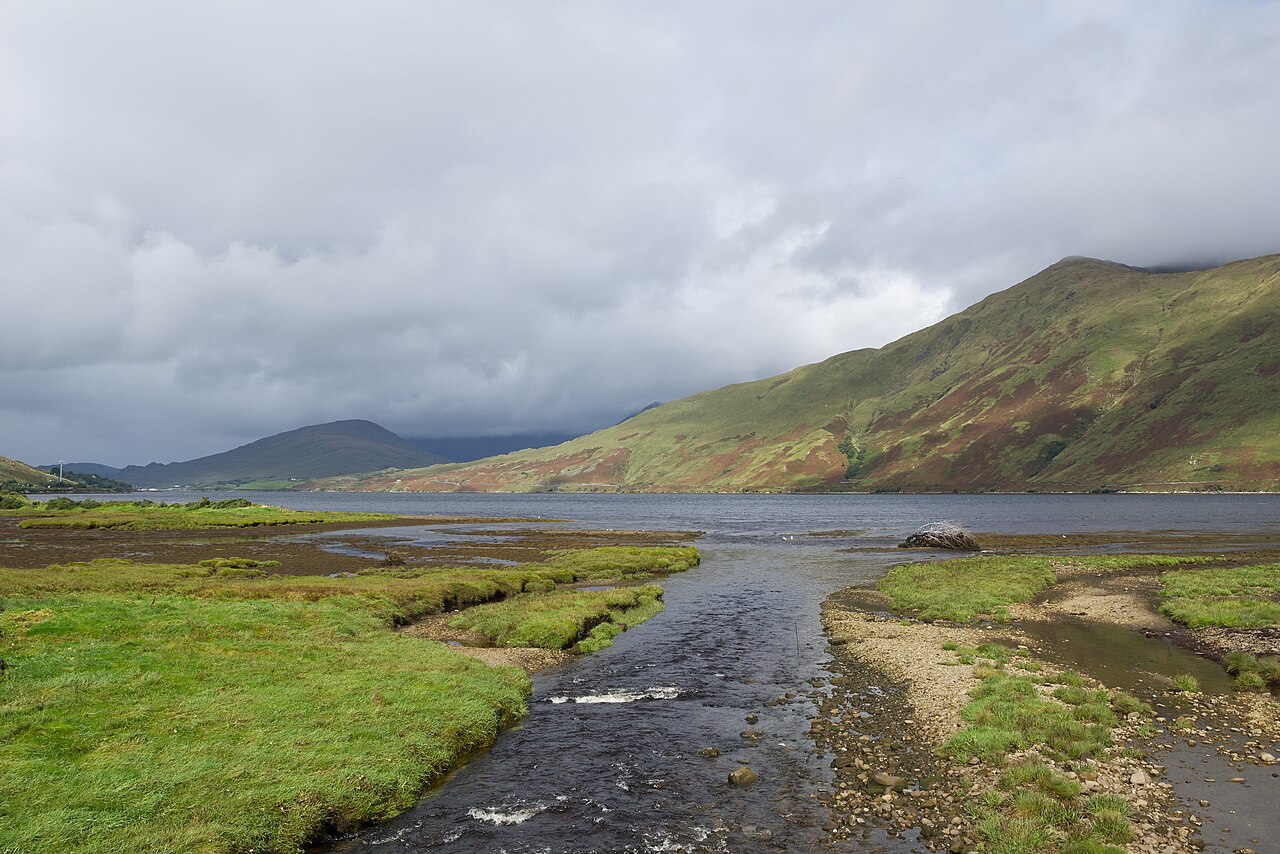 Killary Fjord at Leenane on the Connemara drive, Ireland's only fjord