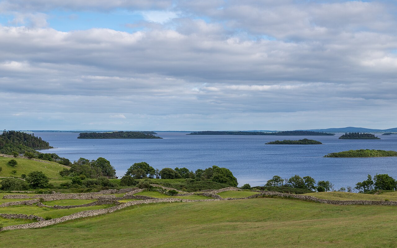 Lough Corrib near Oughterard on the Connemara drive