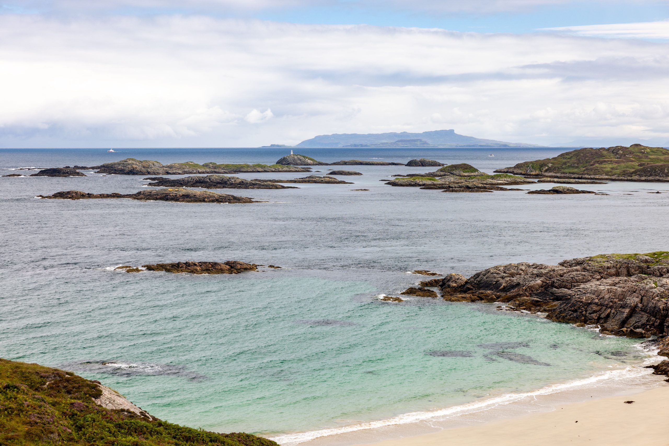 Achmelvich beach on the NC500