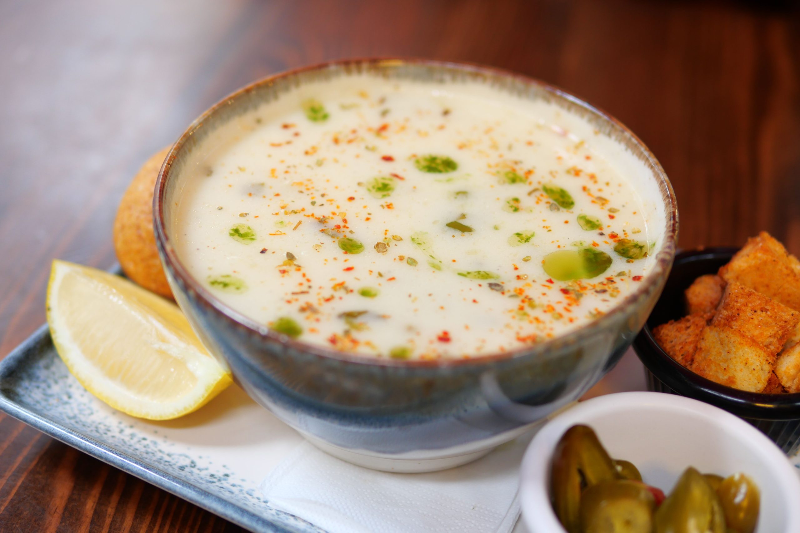 A bowl of Cullen skink, the classic Scottish smoked haddock soup