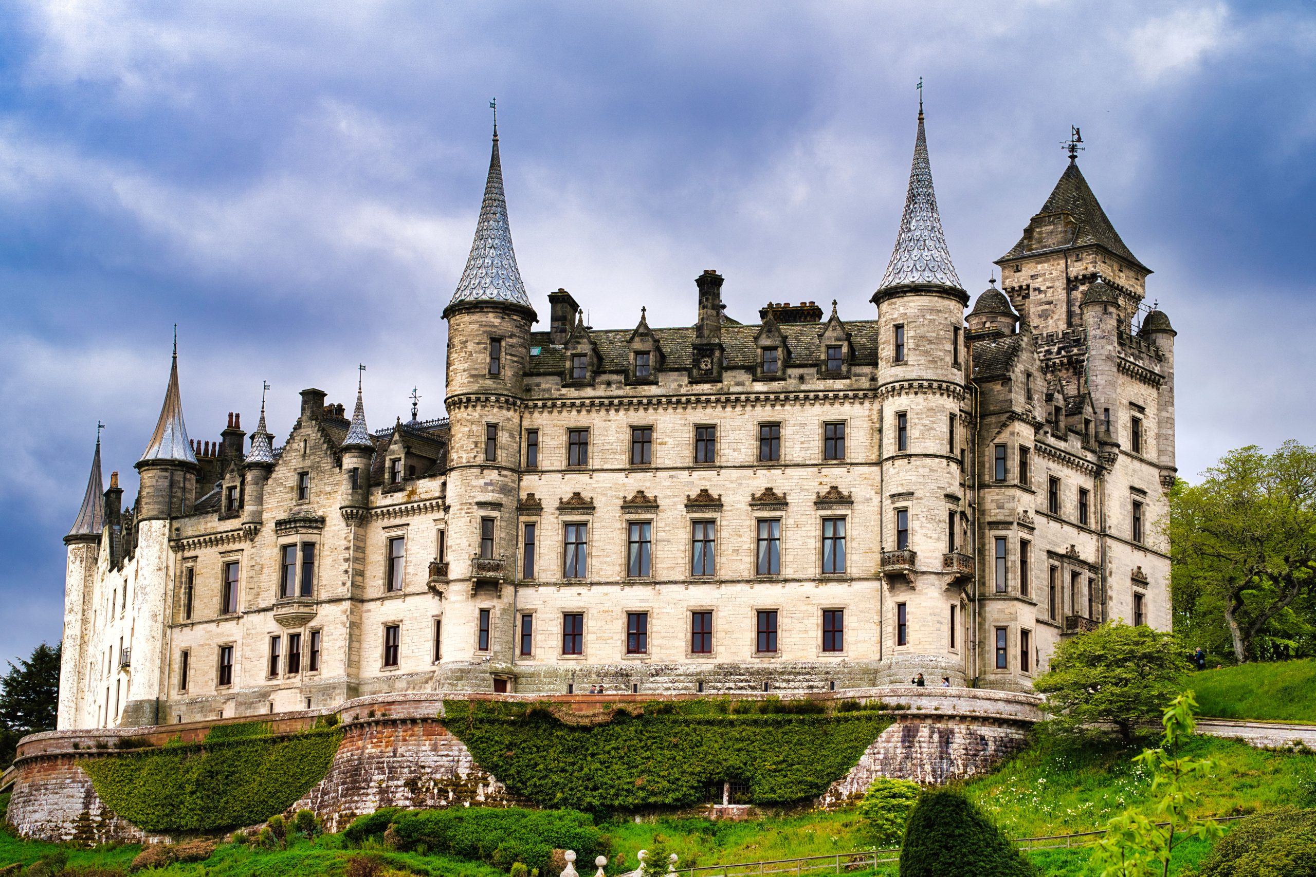 Dunrobin Castle on the NC500 east coast
