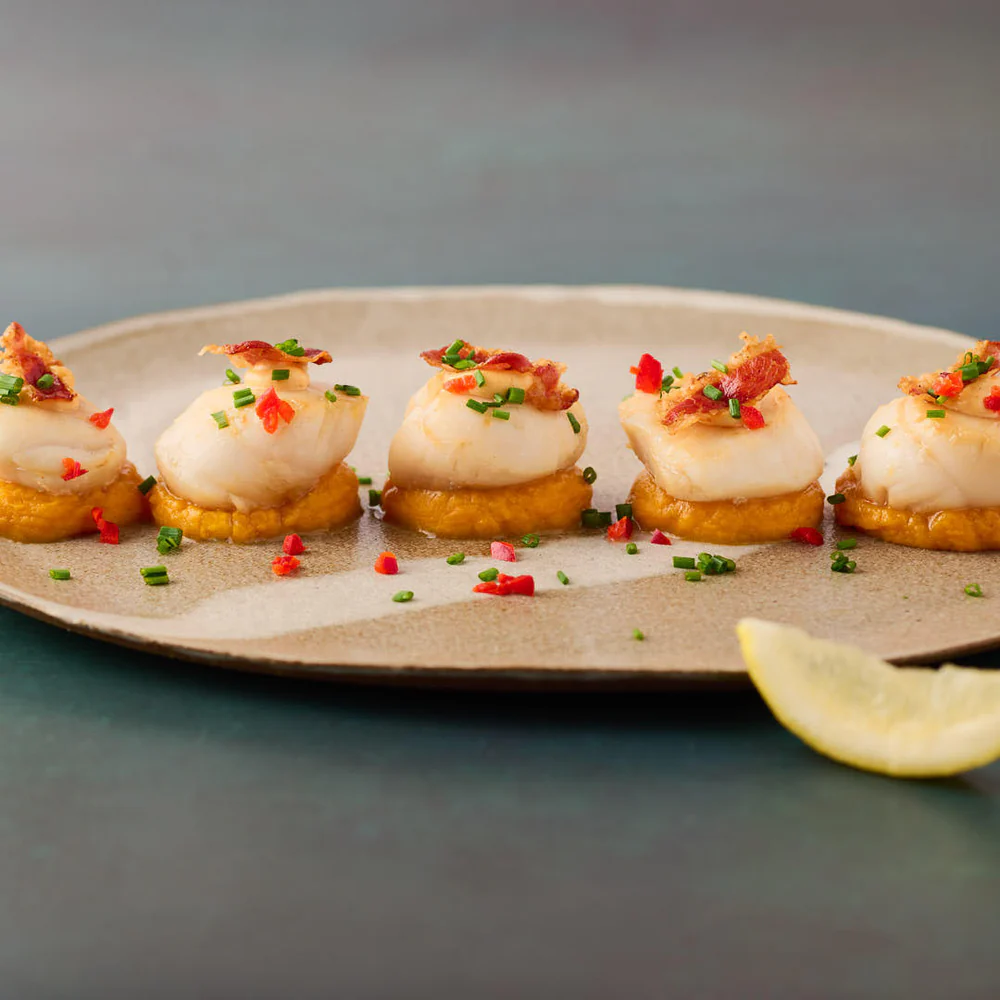 Hand-dived Scottish scallops on the NC500 west coast