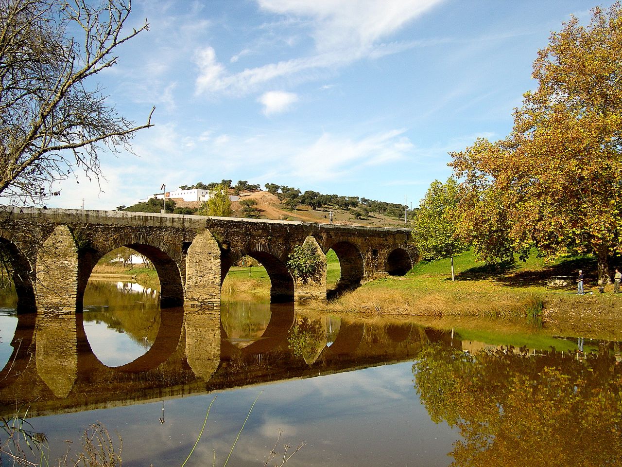 Bridge of Eight Arches in Ribeira Grande on the north coast of Sao Miguel
