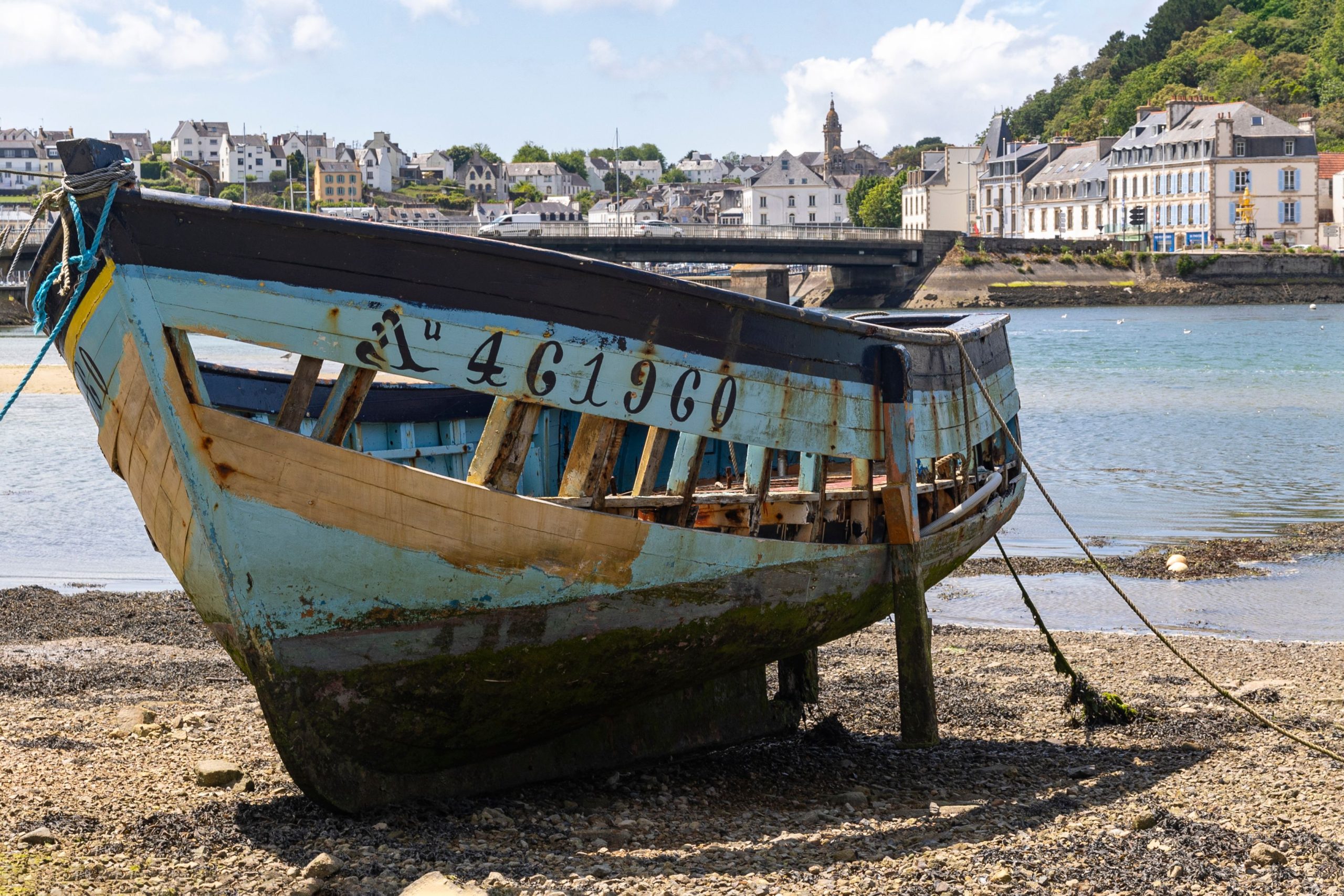 The fishing port of Audierne, the base for the Pointe du Raz scenic drive