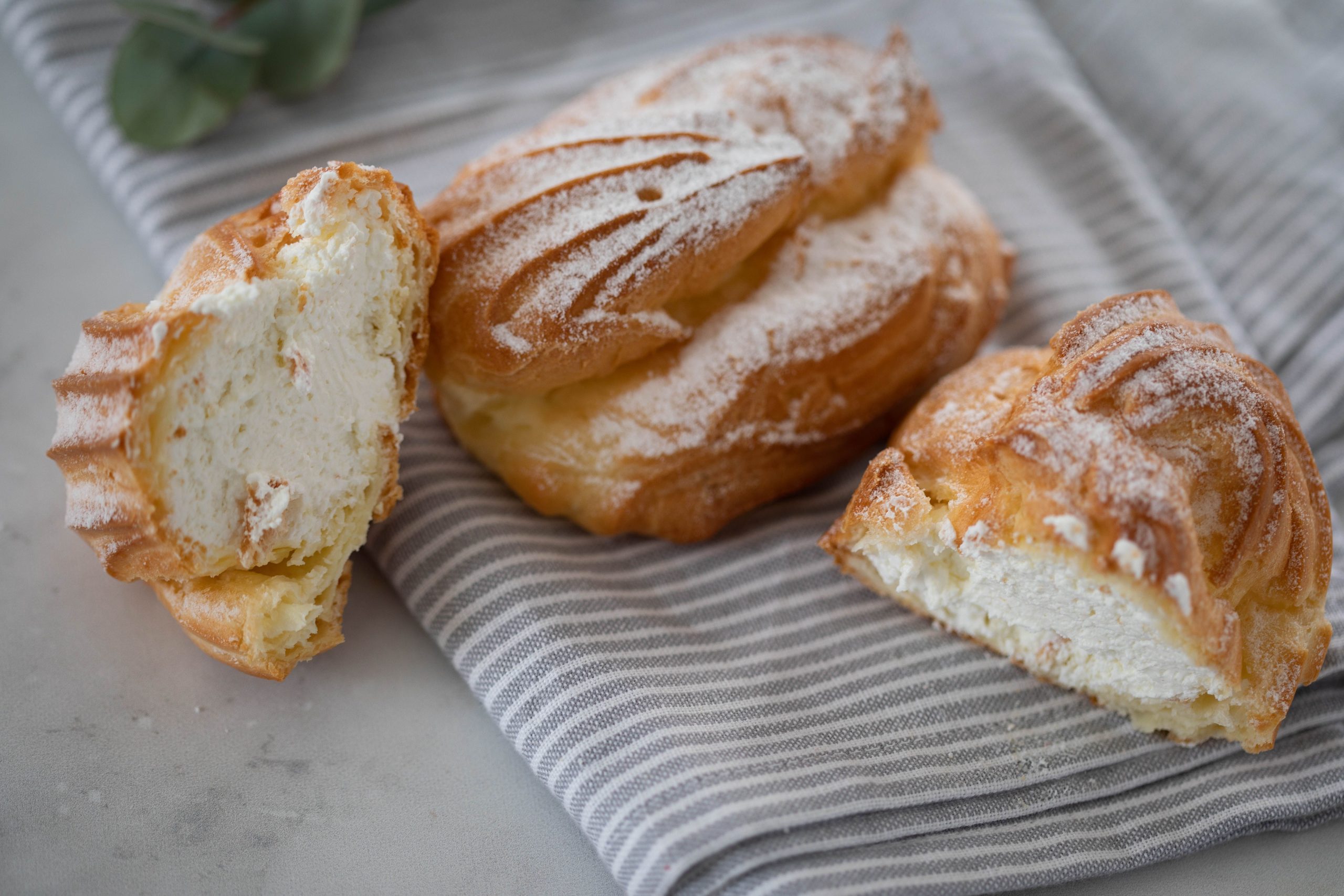 Fofas, the traditional sweet cream-filled pastries from Povoacao in the Nordeste region of Sao Miguel
