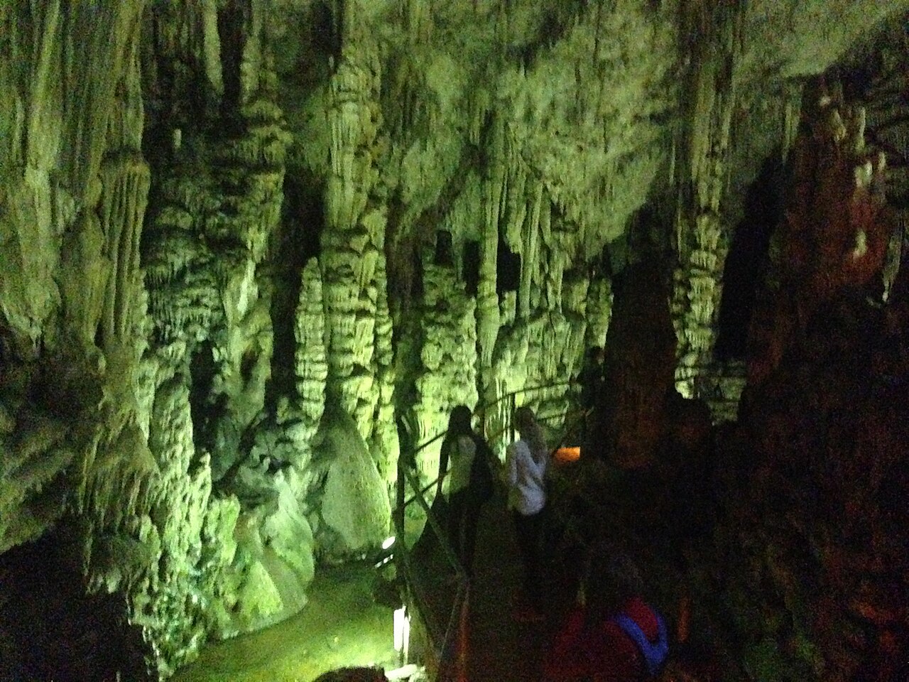 The Dikteon Cave at Psychro, the mythical birthplace of Zeus on the Lasithi Plateau scenic drive