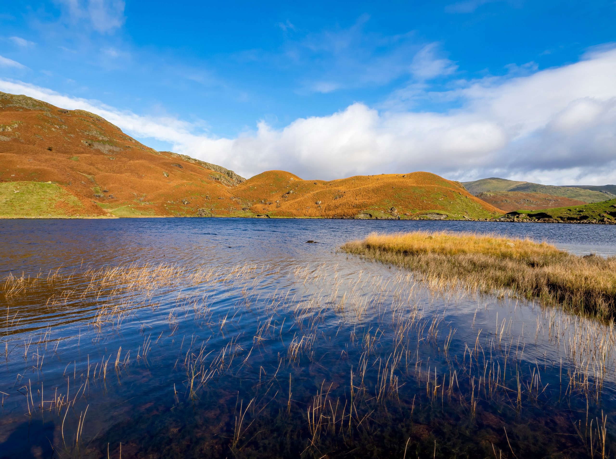 The Lake District in autumn colours, a spectacular destination for a half-term family road trip in a 7-seater